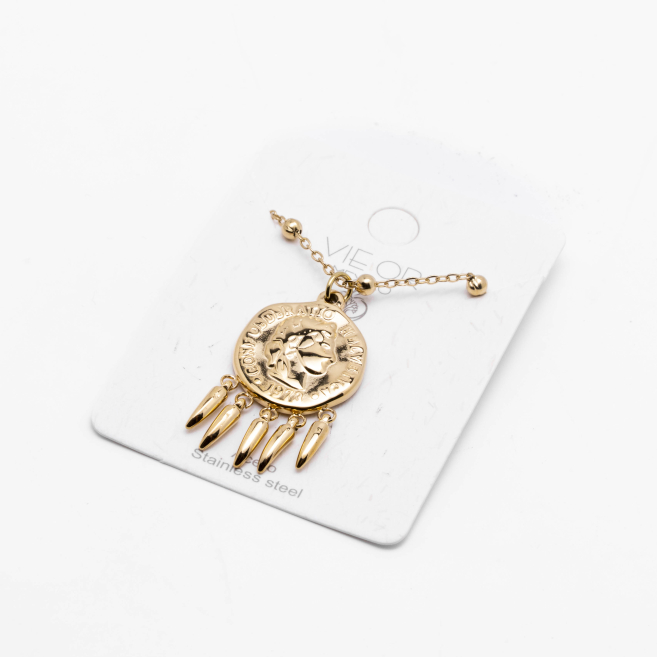 COLLAR ZO13456N Dorado Acero Inoxidable -E23