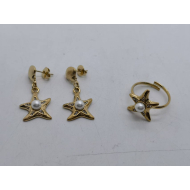 ANILLO Y00434 DORADO Acero Inoxidable 2A41