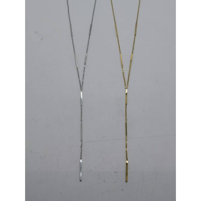 COLLAR Y00435 PLATEADO Acero Inoxidable 2D33