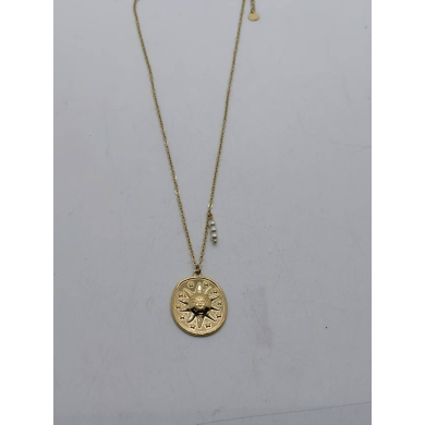 COLLAR Y00454 DORADO Acero Inoxidable E41