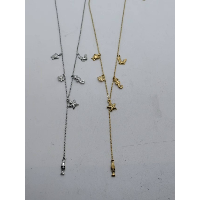 COLLAR Y00455 DORADO Acero Inoxidable