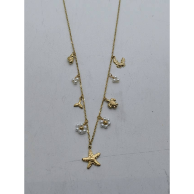 COLLAR Y00524 DORADO Acero Inoxidable E35