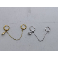 ARETES Y00482 PLATEADO Acero Inoxidable E38