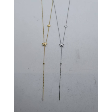 COLLAR Y00537 PLATEADO Acero Inoxidable 2D44