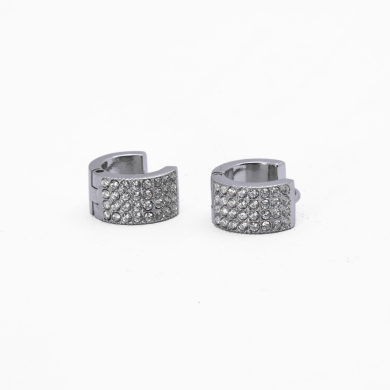 ARETES ZO10533E/7MM/300 Plateado Acero Inoxidable