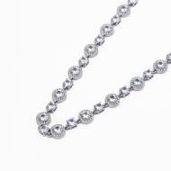 COLLAR ZO12850N Plateado Acero Inoxidable -E42