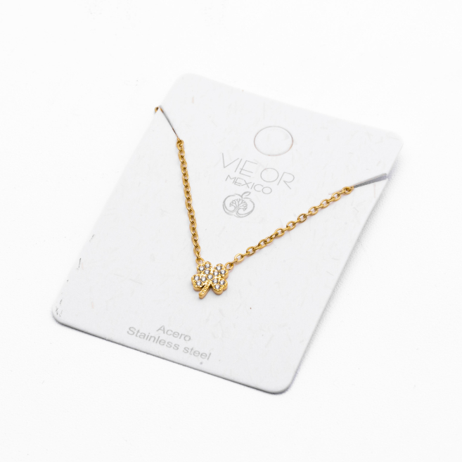 COLLAR ZO4982N Dorado Acero Inoxidable -2D31