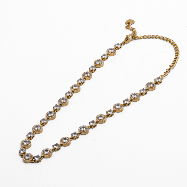 COLLAR ZO12850N Dorado Acero Inoxidable -E42