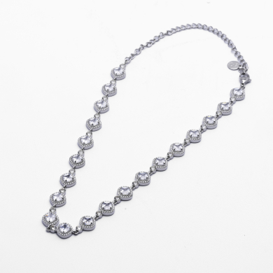 COLLAR ZO12783N Plateado Acero Inoxidable -E42