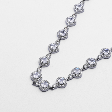 COLLAR ZO12783N Plateado Acero Inoxidable -E42