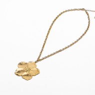 COLLAR ZO13089N Dorado Acero Inoxidable -2D27