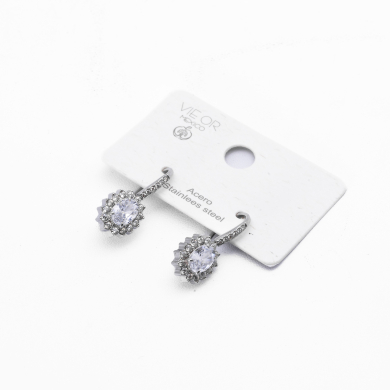 ARETES ZO13538E Plateado Acero Inoxidable -G21