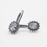 ARETES ZO13538E Plateado Acero Inoxidable -G21
