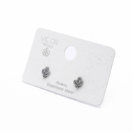 ARETES ZO1926E Plateado Acero Inoxidable -F110