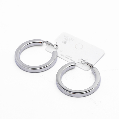 ARETES ZO12944E Plateado Acero Inoxidable -F47