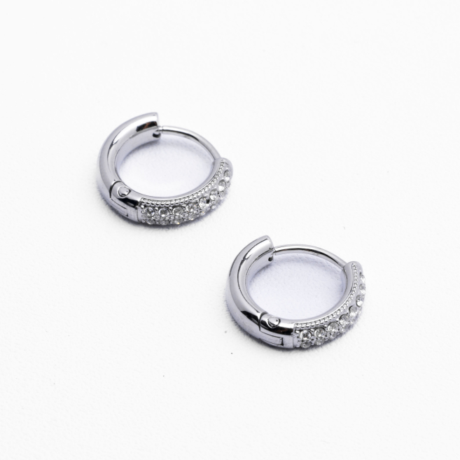 ARETES ZO10541E/9MM/250 Plateado Acero Inoxidable -F22