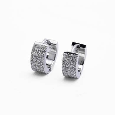 ARETES ZO10536E/9MM/300 Plateado Acero Inoxidable -F23