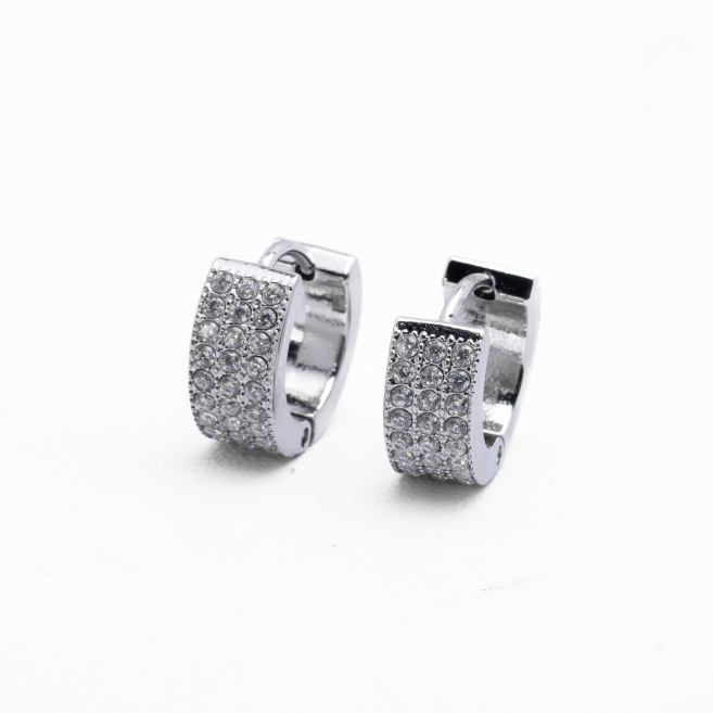 ARETES ZO10536E/9MM/300 Plateado Acero Inoxidable -F23
