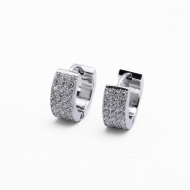 ARETES ZO10536E/9MM/300 Plateado Acero Inoxidable -F23