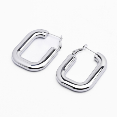 ARETES ZO12918E Plateado Acero Inoxidable -F58