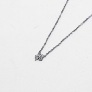 COLLAR ZO4982N Plateado Acero Inoxidable -2D31