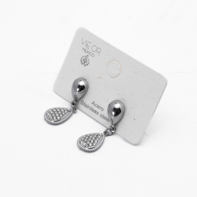 ARETES ZO13444E Plateado Acero Inoxidable -G31