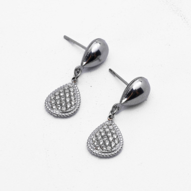 ARETES ZO13444E Plateado Acero Inoxidable -G31