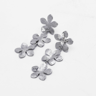 ARETES ZO13887E Plateado Acero Inoxidable -G43