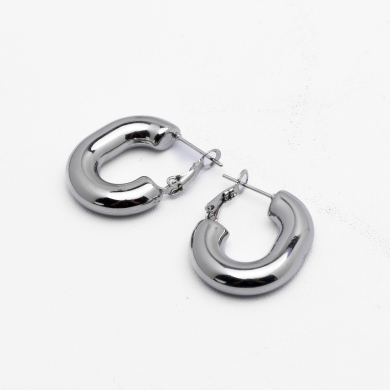 ARETES ZO12982E Plateado Acero Inoxidable -F25