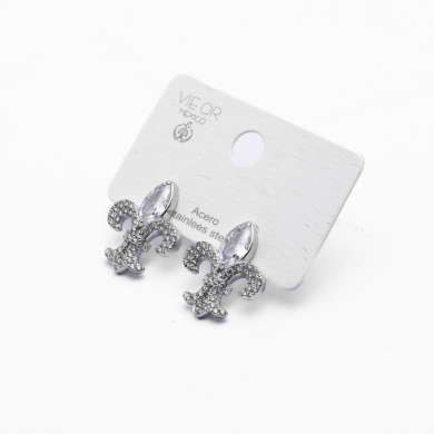ARETES ZO13618E Plateado Acero Inoxidable -G31