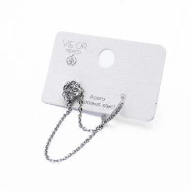 ARETES ZO13605E Plateado Acero Inoxidable -F38