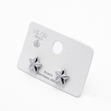 ARETES ZO13290E Plateado Acero Inoxidable -G33