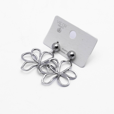 ARETES ZO13083E Plateado Acero Inoxidable -G29