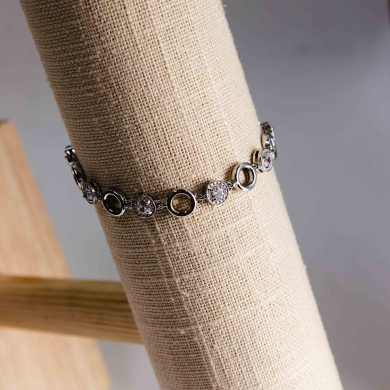 PULSERA ZO13014B Plateado Acero Inoxidable -2B21 2B21