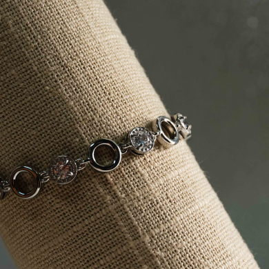 PULSERA ZO13014B Plateado Acero Inoxidable -2B21 2B21