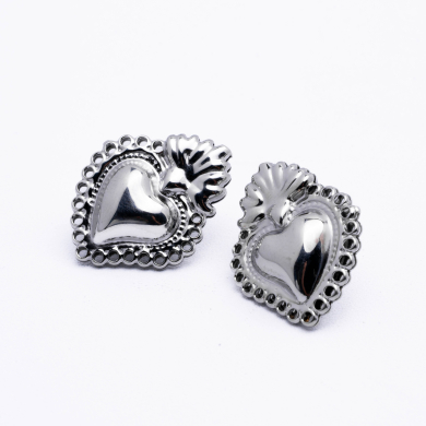 ARETES ZO14026E Plateado Acero Inoxidable -G32