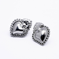 ARETES ZO14026E Plateado Acero Inoxidable -G32