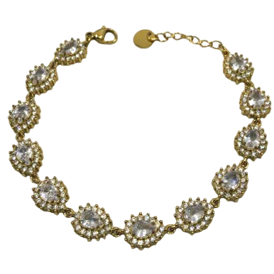 PULSERA ZO12869B PLATEADO Acero Inoxidable 2B21