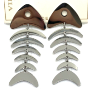 ARETES ZO5834E BICOLOR Acero Inoxidable G38