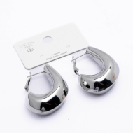 ARETES ZO12916E Plateado Acero Inoxidable -F59