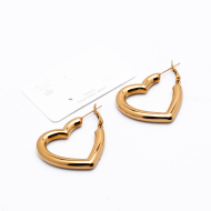 ARETES ZO12943E/30MM Dorado Acero Inoxidable -F48
