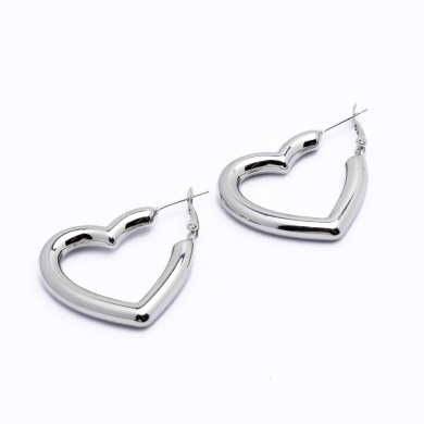 ARETES ZO12943E/30MM Plateado Acero Inoxidable -F48