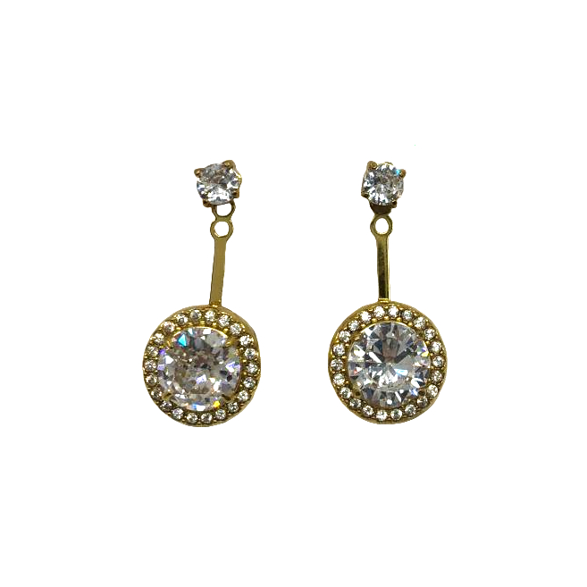 ARETES ZO13601E PLATEADO Acero Inoxidable G21