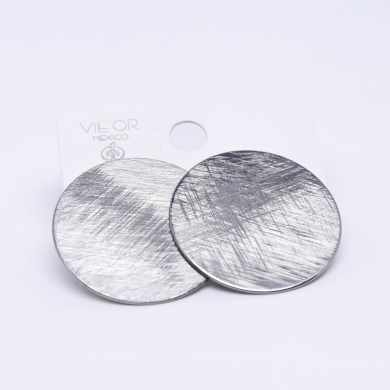 ARETES ZO10301E250 Plateado Acero Inoxidable -G59 G39