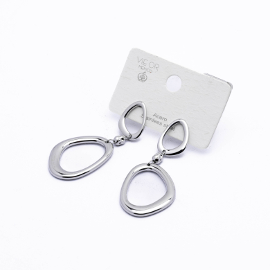 ARETES ZO13548E Plateado Acero Inoxidable -G51