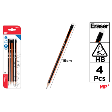 LAPICES HB CON GOMA F41 - F42