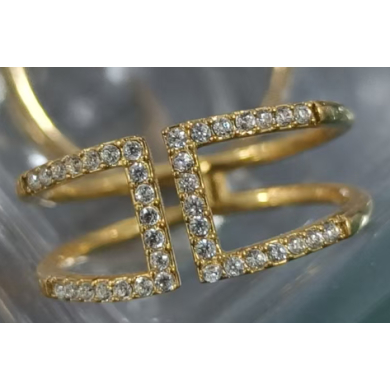 ANILLO ZO15319R PLATEADO Acero Inoxidable A11