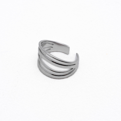 ANILLO ZO14305R Plateado Acero Inoxidable A36 A36