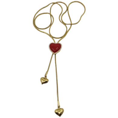 COLLAR ZO13006N DORADO Acero Inoxidable 2D29