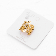 ANILLO ZO13556R Dorado Acero Inoxidable -A44